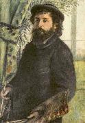 Auguste renoir, Portrait of Claude Monet,